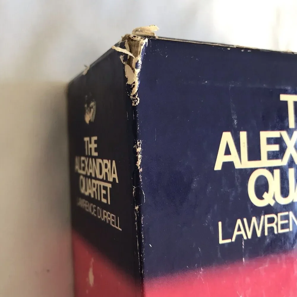 The Alexandria Quartet by Lawrence Durrell Paperback 4 Book Box Set 1969 10th